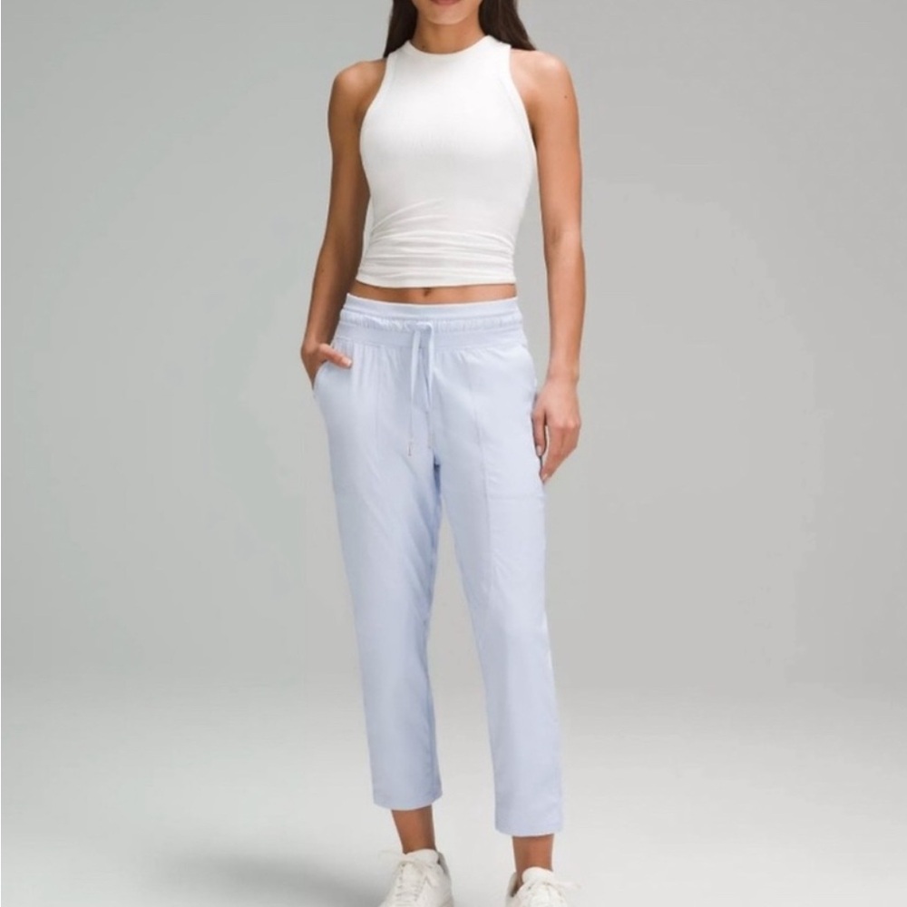 Lululemon Dance Studio Mid-Rise Cropped Pants 25" - Pastel Blue